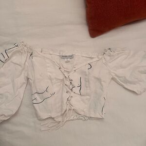 Maurice + eve off the shoulder top